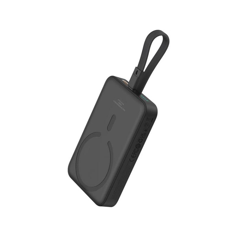 Baseus Magnetic Mini Wireless iP Edition 10000mAh 20W Black P10022109113-00 - зображення 1