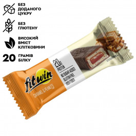   FitWin Protein Bar 60 g / Caramel & Peanuts