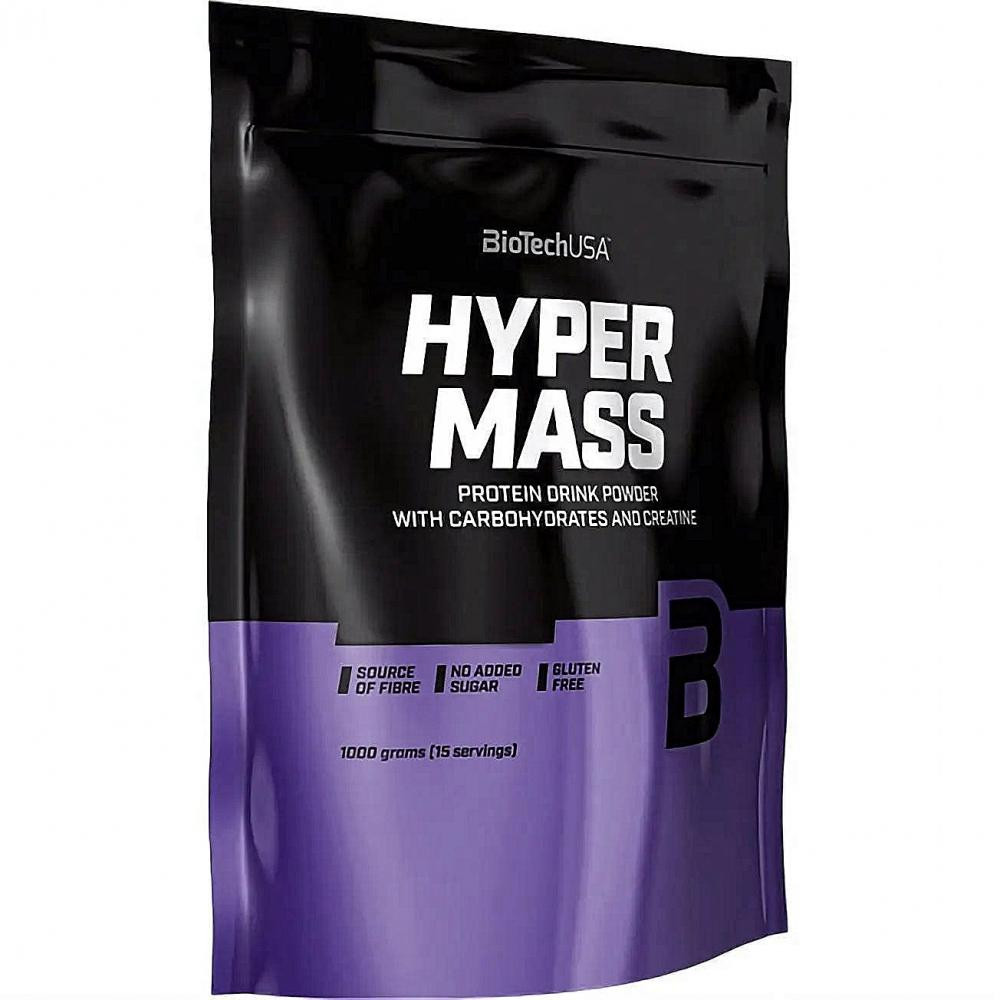 BiotechUSA Hyper Mass 1000 g /15 servings/ Cookies Cream - зображення 1