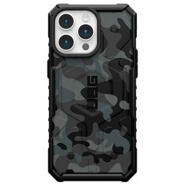   URBAN ARMOR GEAR iPhone 15 Pro Max Pathfinder SE MagSafe, Midnight Camo (114303114061)