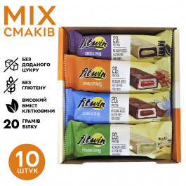   FitWin Protein Bar 10x60 g / Mix