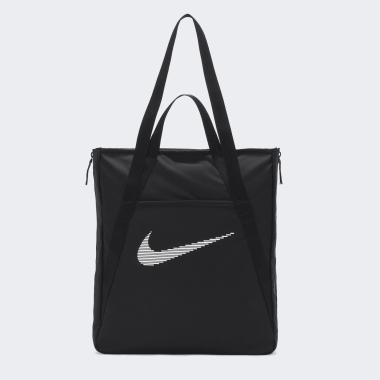 Nike Сумка еко-шоппер жіноча  Nk Gym Tote DR7217-010 BLACK/BLACK/WHITE (0196154136440) - зображення 1