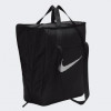 Nike Сумка еко-шоппер жіноча  Nk Gym Tote DR7217-010 BLACK/BLACK/WHITE (0196154136440) - зображення 4