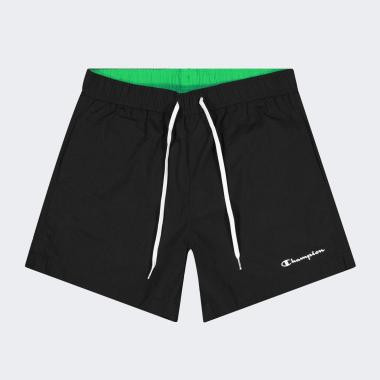 Champion Чорні чоловічі шорти  beachshort cha216069-NBK/BGE - зображення 1