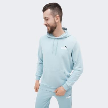 PUMA Блакитна чоловіча кофта  ESS+ 2 Col Small Logo Hoodie TR 680990/22 - зображення 1