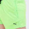 PUMA Салатові чоловічі шорти  SWIM MEN LOGO SHORT LENGTH SWIM SHORTS 1P 907659/10 - зображення 3