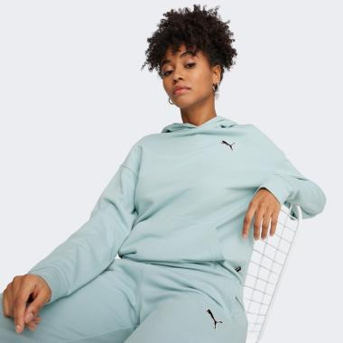 PUMA Бірюзова жіноча кофта  BETTER ESSENTIALS Hoodie TR 675988/22 - зображення 1