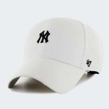 47 Brand Біла кепка  MLB NEW YORK YANKEES BASE RUNNER 47bBRMPS17WBP-WHA - зображення 1