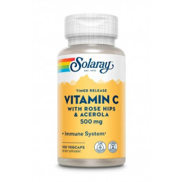   Solaray Timed Release Vitamin C 500 mg 100 VegCaps