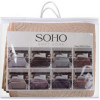 SOHO Покривало 200x220 см VELVET Light Brown (A120081) - зображення 3