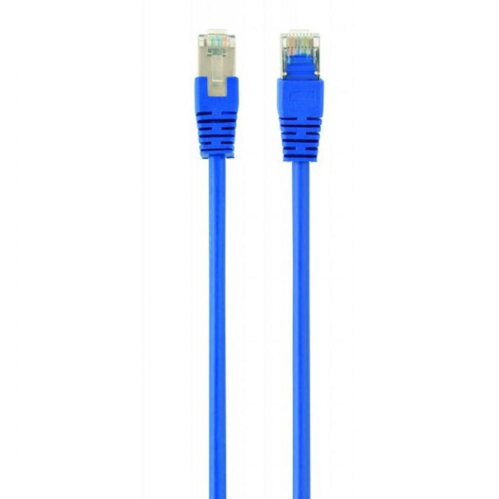 Cablexpert FTP Cat.6 1m Blue (PP6-1M/B) - зображення 1