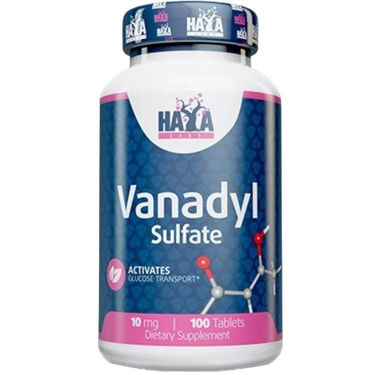 Haya Labs Vanadyl Sulfate 10 мг 100 таблеток - зображення 1