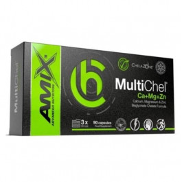   Amix ChelaZone MultiChel Ca+Mg+Zn 90 капс