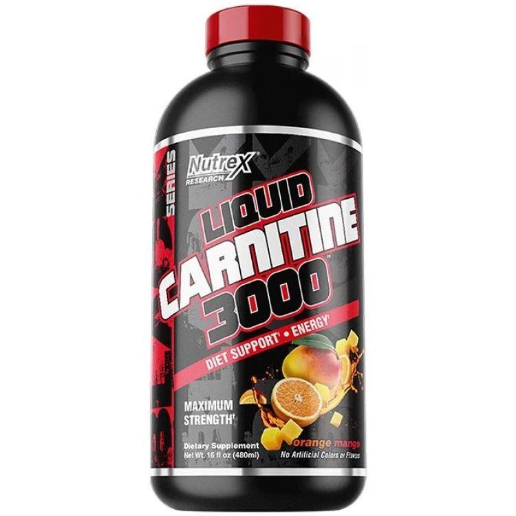 Nutrex Liquid Carnitine 3000 480 ml /16 servings/ Orange Mango - зображення 1