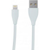 Maxxter USB2.0 AM/Apple Lightning Menthol Gray 1m (UB-L-USB-01MG) - зображення 1