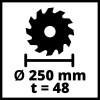 Einhell TC-SM 2534/1 Dual (4300395) - зображення 2