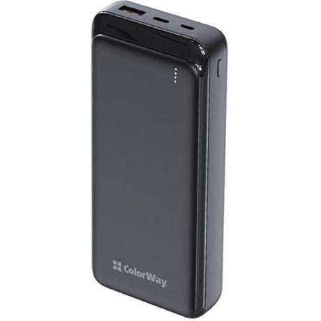 ColorWay Slim 20000mAh Black (CW-PB200LPG3BK-PD) - зображення 1