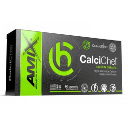   Amix ChelaZone CalciChel Calcium Bisglycinate Chelate 90 vegan caps / 22 servings