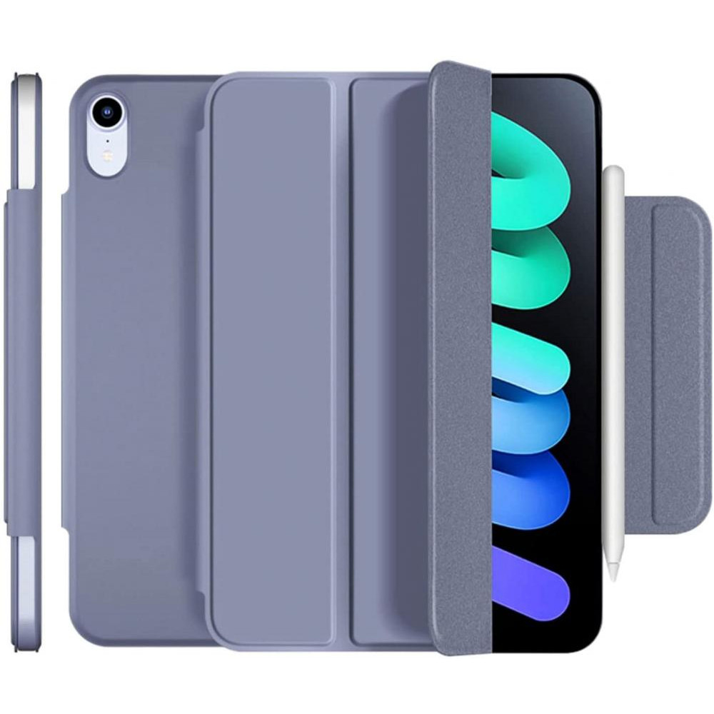 BeCover Чехол-книжка Magnetic Buckle для Apple iPad mini 6 2021 Purple (706830) - зображення 1