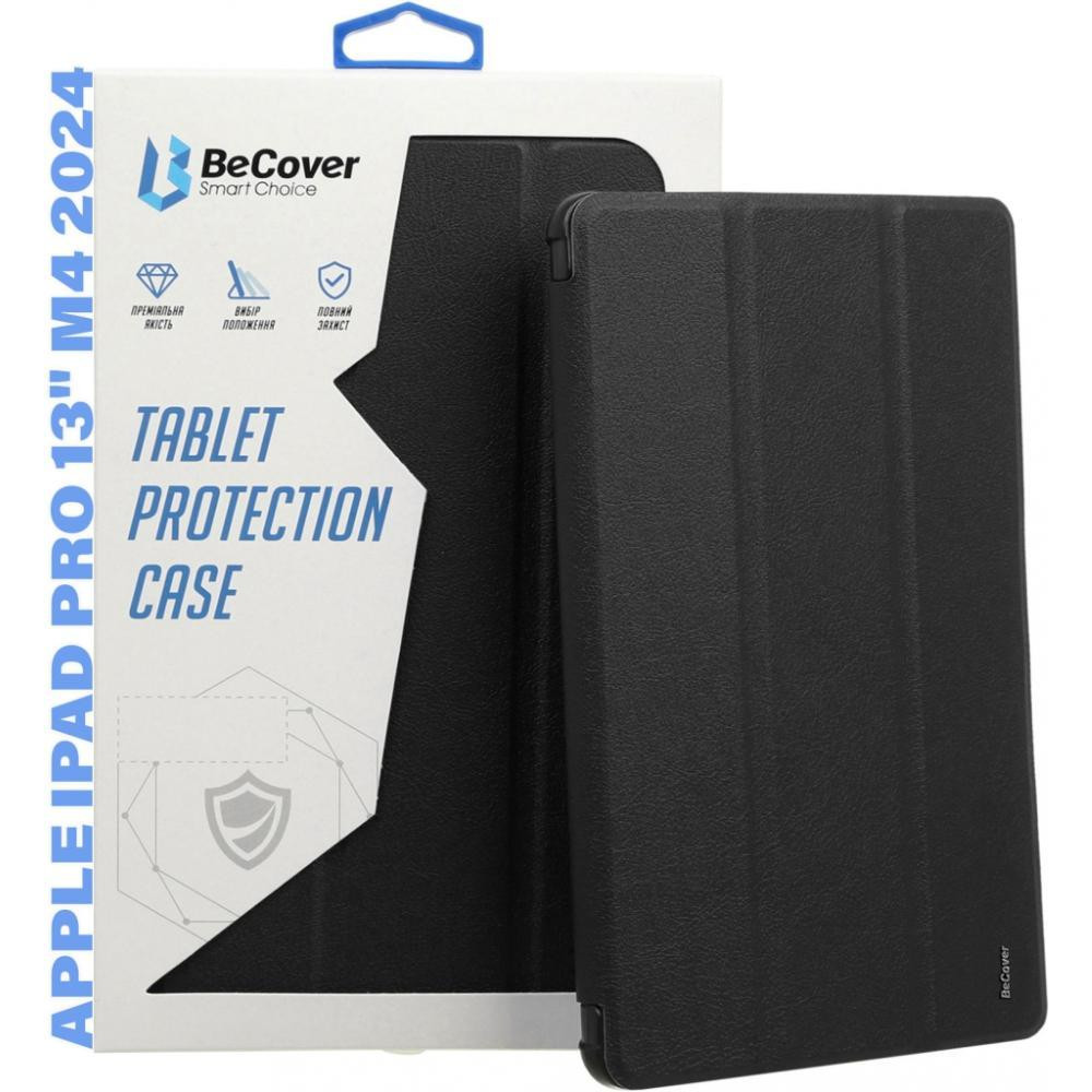 BeCover Чохол-книжка  Smart Case для Apple iPad Pro 13" M4 2024 Black (711643) - зображення 1