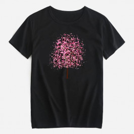   Zuzu Футболка  Pink tree ZZP00640 3XL Чорна (LL2000000439266)