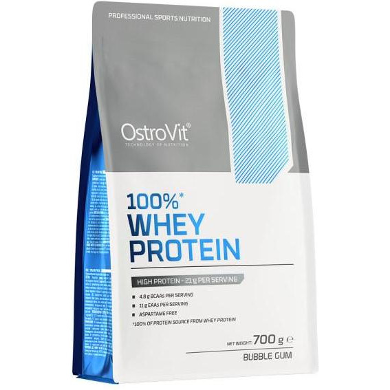 OstroVit 100% Whey Protein 700 g /23 servings/ Bubble Gum - зображення 1