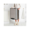 Brabantia Ведро для мусора Bo Pedal Bin 60 л Matt Steel Fingerprint Proof (211324) - зображення 4