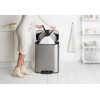 Brabantia Ведро для мусора Bo Pedal Bin 60 л Matt Steel Fingerprint Proof (211324) - зображення 5