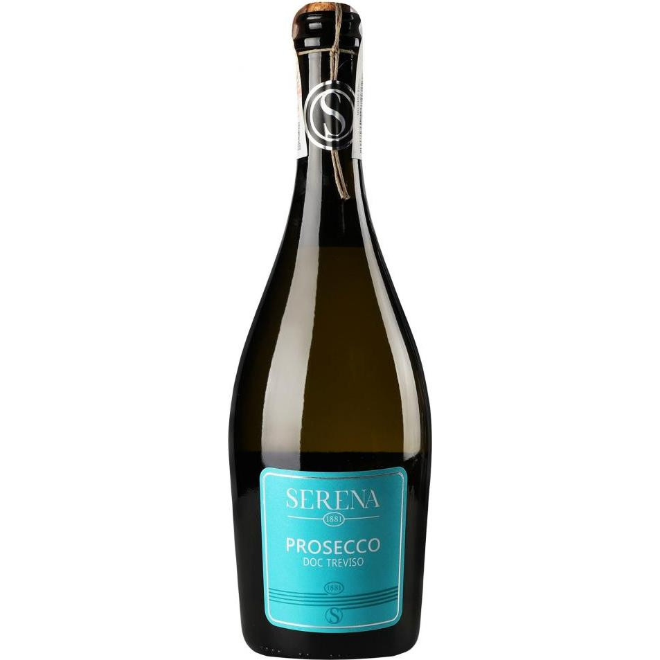 Terra Serena Вино ігристе  Prosecco Frizzante DOC Treviso сухе біле, 10.5%, 750 мл (8010719001757) - зображення 1