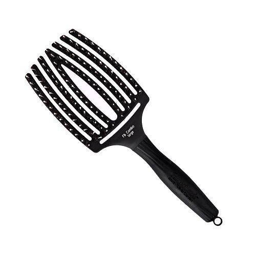 Olivia Garden Щетка массажная  с натуральной щетиной Finger Brush Combo Large (OGBFBC3L) - зображення 1