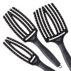 Olivia Garden Щетка массажная  с натуральной щетиной Finger Brush Combo Large (OGBFBC3L) - зображення 2