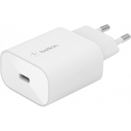   Belkin 25W USB-C PD3.0 White Type-C to Type-C cable (WCA004VF1MWH-B6)