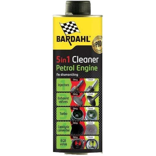 Bardahl Присадка для бензина Bardahl Engine Cleaner 5 in 1 2372B 500 мл - зображення 1