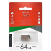 T&G 64 GB Metal Series USB 2.0 Silver (TG107-64G) - зображення 1