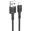 Hoco X83 Victory USB-A to Lightning 1м Black (6931474770868) - зображення 1