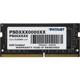   PATRIOT 8 GB SO-DIMM DDR4 3200 MHz (PSD48G320081S)