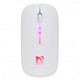   Defender Touch MM-997 Silent RGB Wireless RGB White (52998)