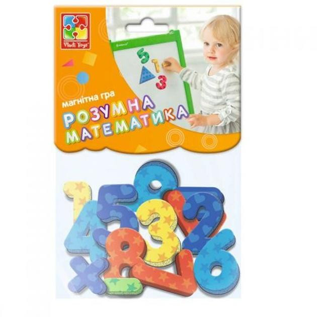 Vladi Toys Магнитная игра "Цифры и математические знаки" (VT5900-01) - зображення 1