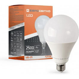   Евросвет LED VIS-25-E27 25Вт 4200К (42327)