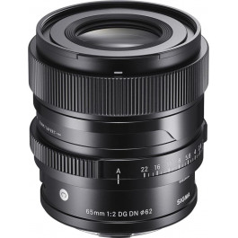   Sigma AF 65mm f/2 DG DN