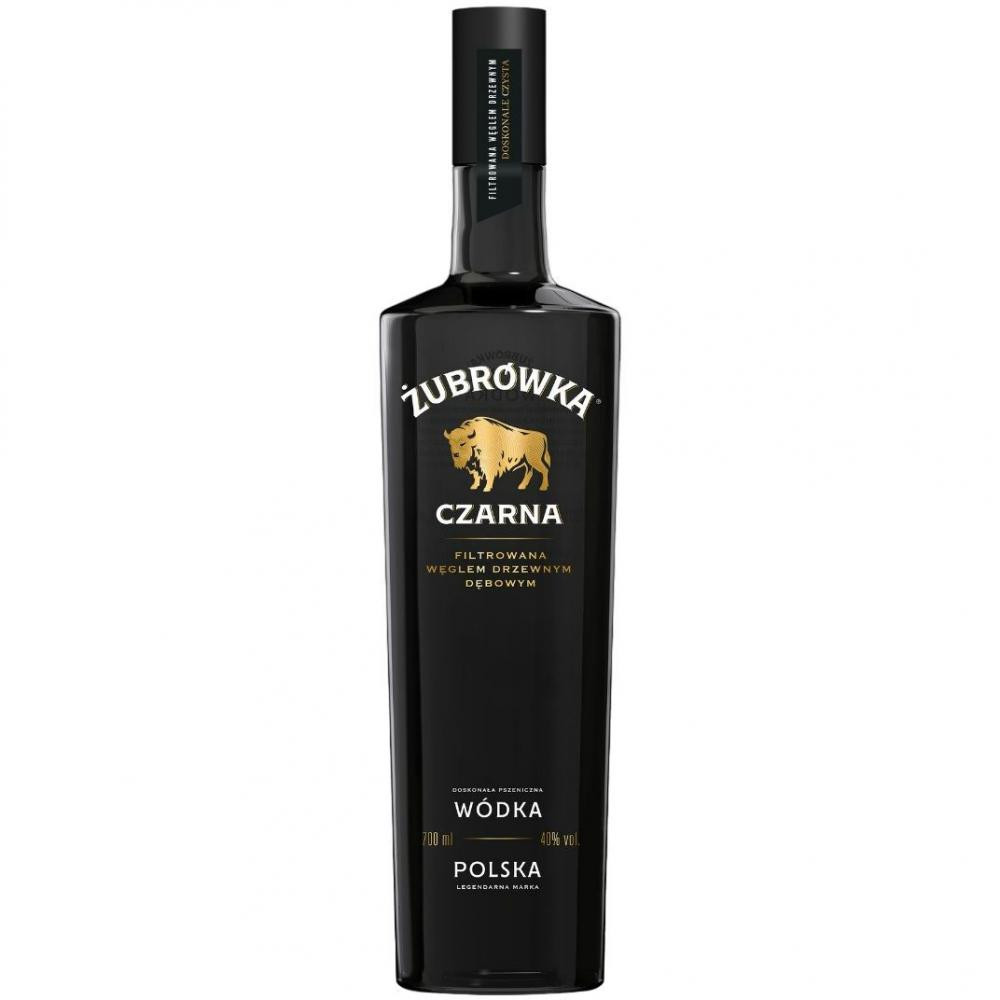 Zubrowka Водка Czarna, 0,7л (5900343010054) - зображення 1