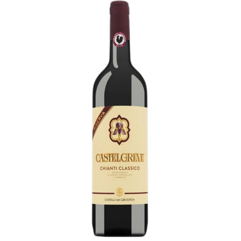 Castelli del Grevepesa Вино  Chianti Classico Castelgreve Riserva 0,75 л сухе тихе червоне (8008983941831) - зображення 1