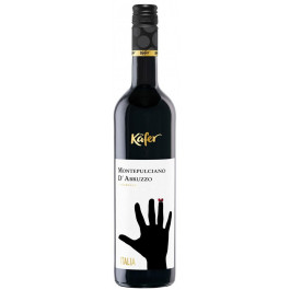   Peter Mertes Вино  Kafer Montepulciano d`Abruzzo Italy 0,75 л сухе тихе червоне (4003301031281)