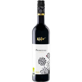   Peter Mertes Вино  Kafer Primitivo Organic 0,75 л сухе тихе червоне (4003301074288)