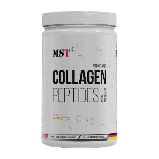 MST Nutrition Collagen Peptides + Vitamin C (500 g, green apple) - зображення 1