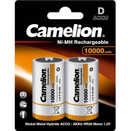   Camelion D 10000mAh NiMH 2шт (NH-D10000BP2)