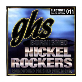   GHS Strings Burnished Nickel Rockers Medium 11-50 (BNR-M)