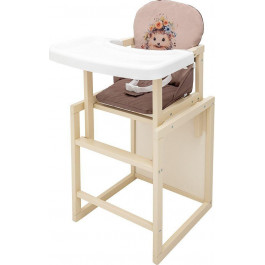   Babyroom Пеппі-260 слонова кістка/капучино-шоколад, їжачок, квіти (680981)