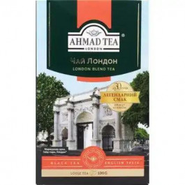   Ahmad Tea Чай  London чорний дрібнолистовий 100 г (054881025140)