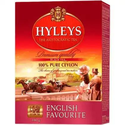 Hyleys Чай  English Favourite чорний цейлонський 100 г (4791045003403) - зображення 1